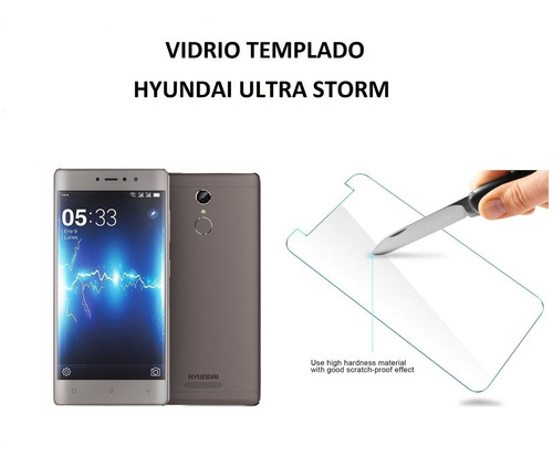 Film Glass Vidrio Templado (generico) Hyundai Ultra Storm