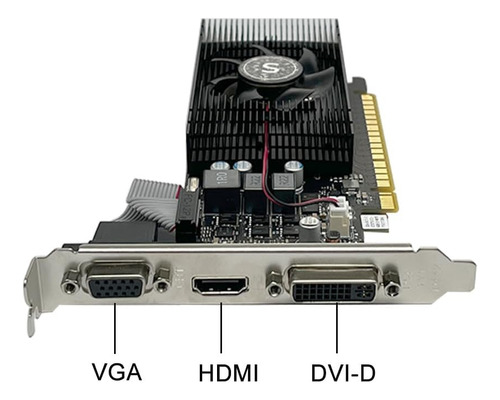Tarjeta Gráfica Saplos Geforce Gtx 750 Ti, 4gb Gddr5 128 Bit
