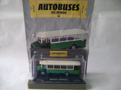 Nico Renault Francia Autobuses Del Mundo 1/72 (avv 106)