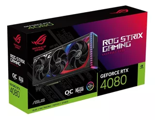 Asus Rog Strix Geforce Rtx 4080 16gb Gddr6x Oc Edition