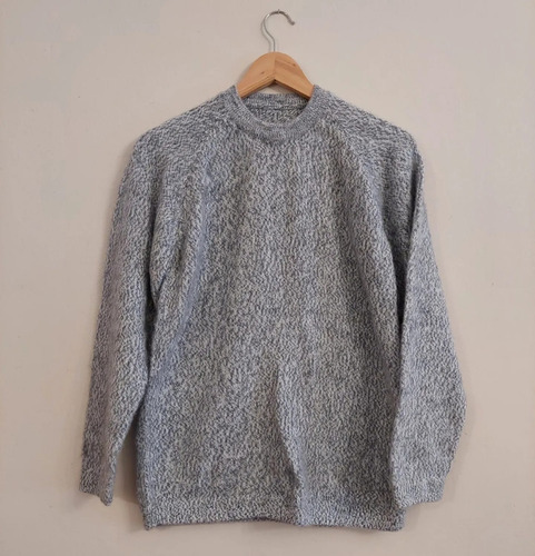 Sweater Pullover Lana De Alpaca Liso Peinado Niños 12