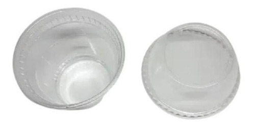 Imagem 3 de 3 de Copo Com Tampa Bolha Plástico 250 Ml 50 Unidades G677