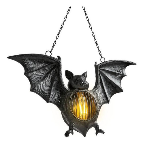 Farol De Murciélago De Halloween Con Pilas Para Decoración D