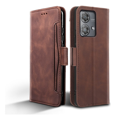 For Motorola Edge 40 Neo 2 In 1 Wallet Card Slot Stand Case