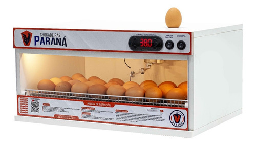 Chocadeira Automática 48 Ovos + Ovoscopia + Brinde