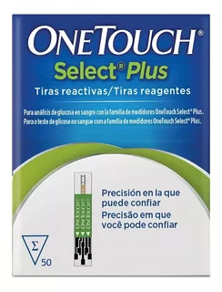 One Touch Select Plus 50 Tiras Reactivas