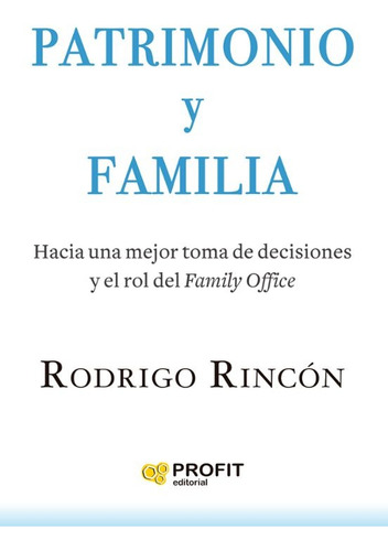 Libro Patrimonio Y Familia