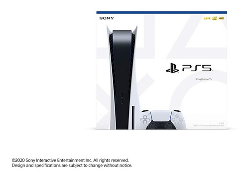 Consola Sony Ps5 Standard 825gb Color Blanco