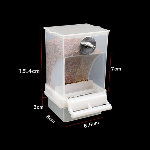 Comedero Automático Para Pájaros A Prueba De Salpicaduras