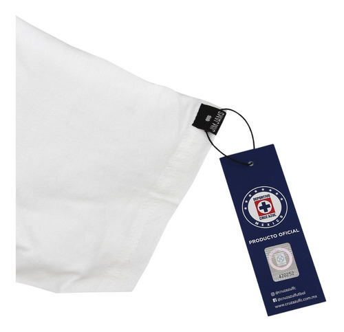 Imagen 6 de 7 de Playera Oficial Cruz Azul Logo Camu Adulto Producto Original