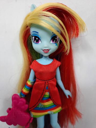 My Little Pony Equestria Girls Rainbow Dash + Accesorios #1 (Usado)