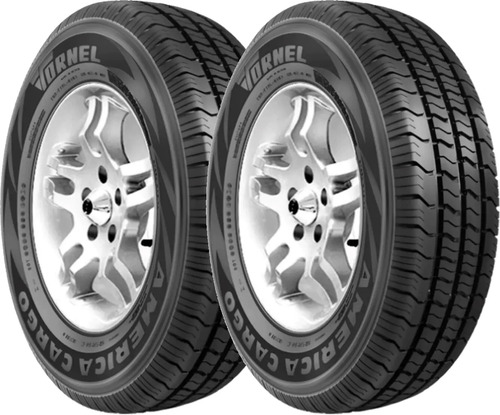 Kit de 2 llantas Tornel America Cargo LT 195R14LT 106 P