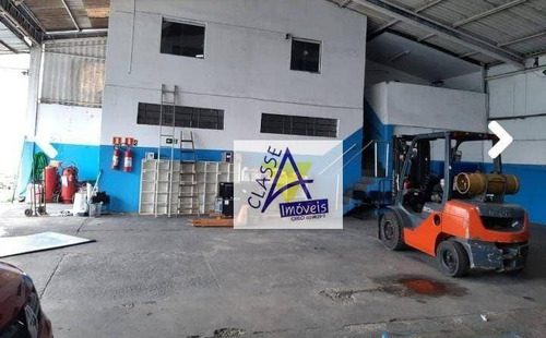 Imagem 10 de 12 de Galpão À Venda, 749 M² Por R$ 6.000.000 - Vila Nossa Senhora Das Vitórias - Mauá/sp - Ga0169
