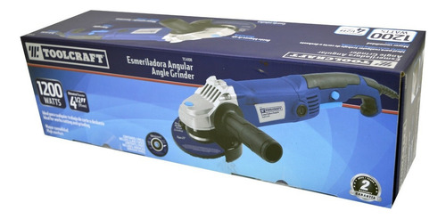 Amoladora Esmeril Angular 4 1/2 1200w 220v Tc4108 Toolcraft