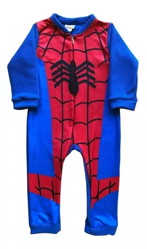 Marvel Pijama Entero para Niños Spiderman Azul 4 : : Ropa,  Zapatos y Accesorios