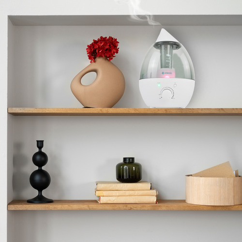 Umidificador De Ar Ambiente Ultrassônico 1,5l Bivolton-um648 Cor Branco 110v/220v