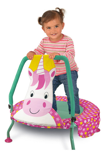 Cama Elástica Unicornio Para Guardería Niños A Partir De 1 A