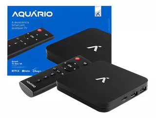 Smart Tv Box Aquario - Homologado Anatel - Netflix Youtube