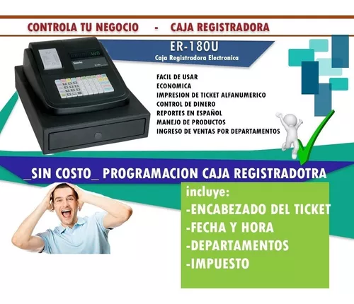 BLAZER ER-200, Caja Registradora