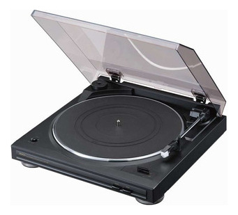 Denon Dp-29f Tornamesa Hi-fi Alemana Tocadiscos Retro Color Negro