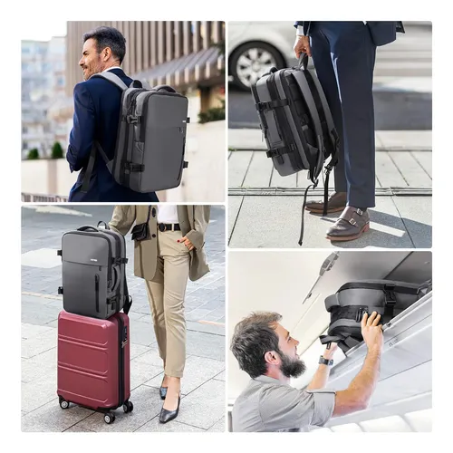 Homiee Mochila De Mano Bolsa De Viaje Extra Grande De 40 L,