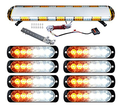 Set De Luces De Emergencia Led Para Coche 12v-24v