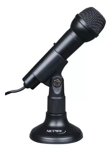 Microfono Para Pc Netmak Flexible (nm-mc3)