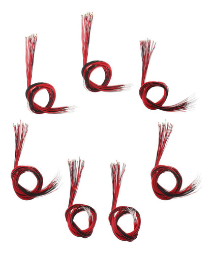 20 Cables Micro Presoldados 30 Centimetros 30 Centimetros