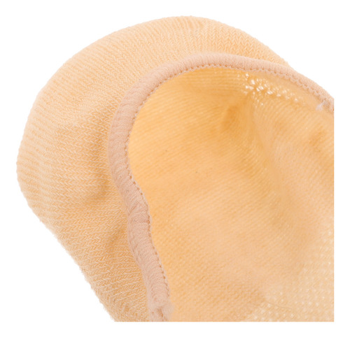 3 Pares De Calcetines Finos Invisibles Para Mujer Con Forro