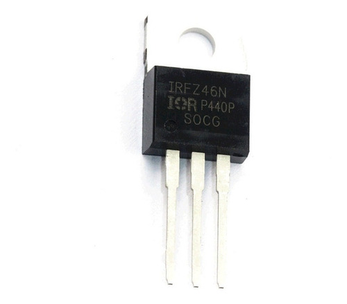 Imagen 1 de 4 de Irfz46n Irfz 46n 46 Transistor Mosfet 60v 50a