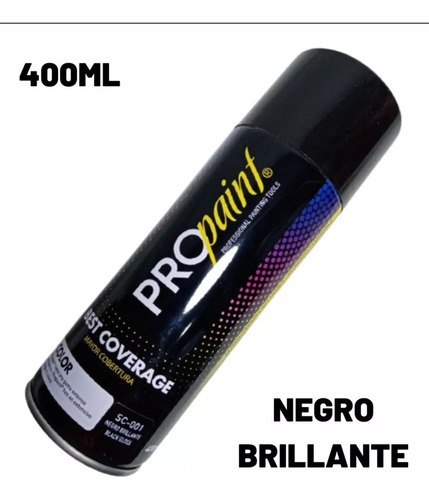 Pintura  Spray Negro