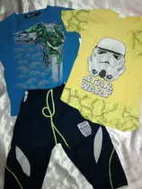 Comprar Short Chavito Polos Usados 3x1 Niño 4-5 Años Star Wars 