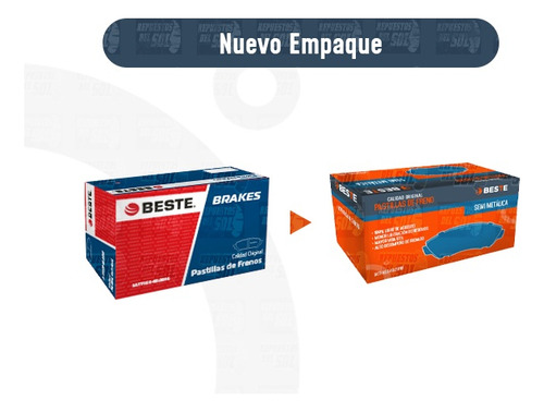 Pastillas Freno Del Para Volkswagen Beetle 2.0 1999 2003