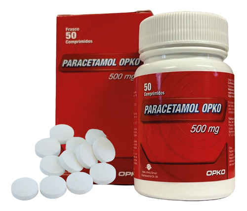 Paracetamol Opko 500 Mg 50 Comprimidos