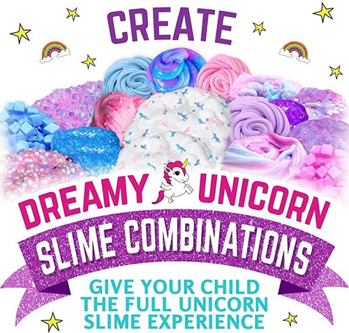 Imagen 4 de 5 de Unicorn Slime Kit For Girls, Funkidz Slime Making Kits