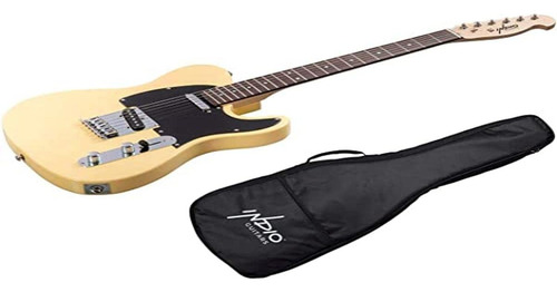 Monoprice Indio Serie 6 Cuerda Guitarra Electrica Cuerpo (61