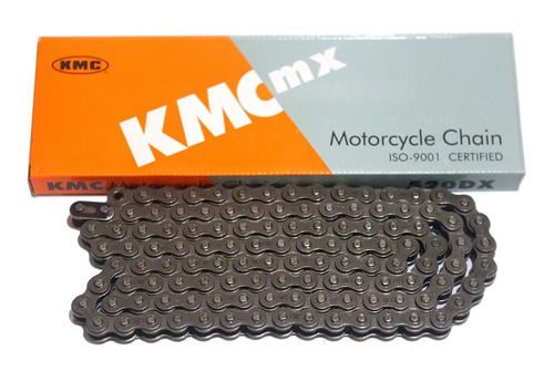 Corrente Kmc Dx 520 120 Elos Motocross Sem Retentor 