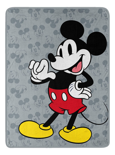 Northwest Mickey Mouse Micro Raschel - Manta De 46 X 60 PuLG