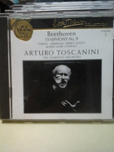 Cd 0216 - Symphony No 9 - Beethoven - A. Toscanini - L299