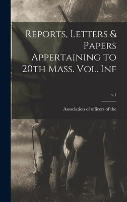 Libro Reports, Letters & Papers Appertaining To 20th Mass...