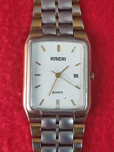 Reloj Hombre Kiseki Japan Movt Con Fechador vintage