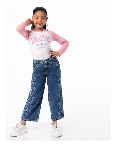 Pantalon Cargo Denim Pionier Amelia Niña