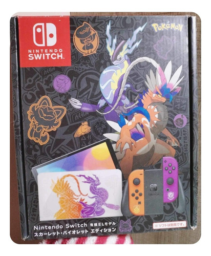 Nintendo Switch Oled Pokémon Violet Edition