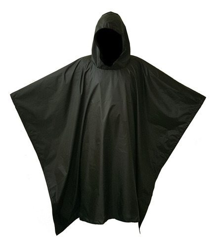 Poncho Impermeable Negro