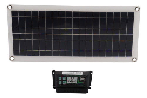Panel Solar De 30 W, Cargador De 30 A, Kit De Controlador De