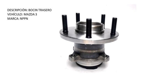 Bocin Trasero Mazda 3