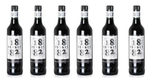 Fernet 1882 750ml Zetta Bebidas X 6 Unidades