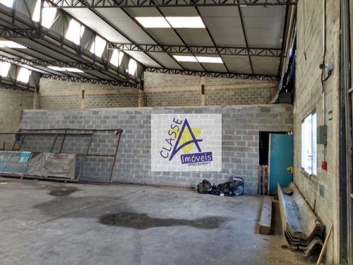 Imagem 2 de 5 de Galpão Para Alugar, 1250 M² Por R$ 25.000,00/mês - Matriz - Mauá/sp - Ga0103