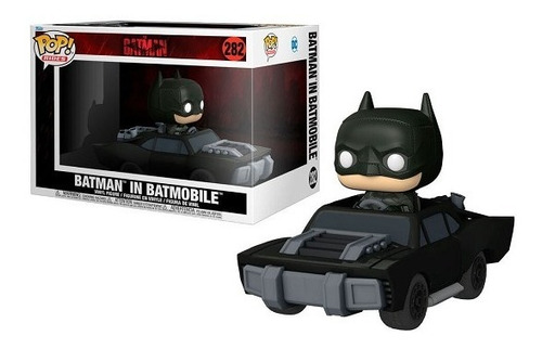 Batman On Batmobile - The Batman Funko Pop! Ride Supdlx #282