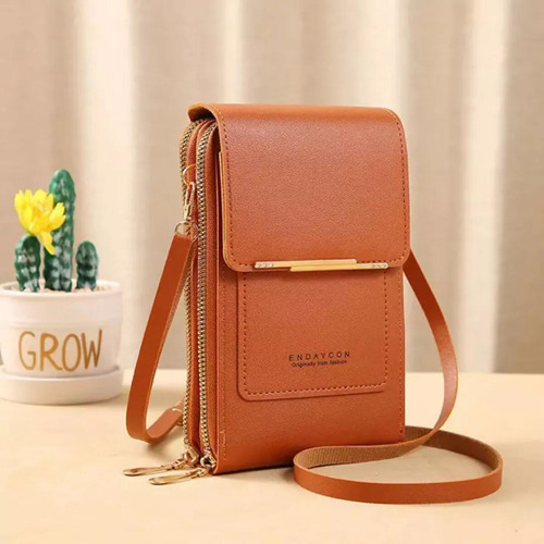 Bolso Billetera Porta Celular Manos Libres Cartera